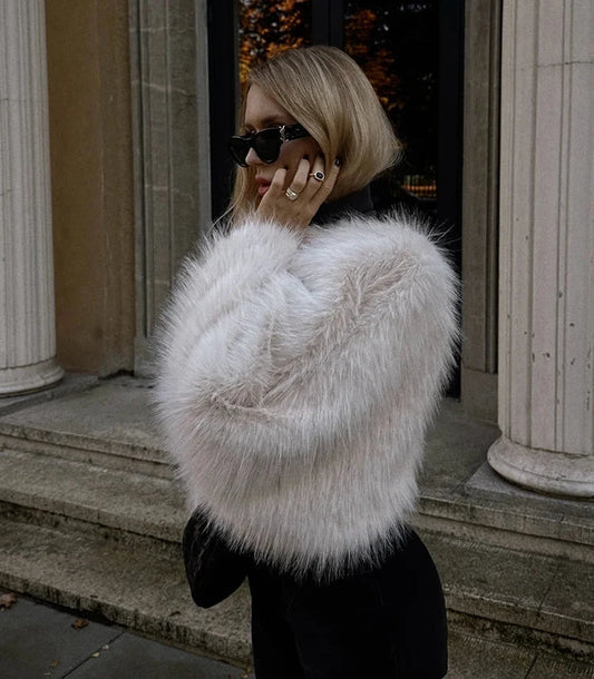 מעיל פרווה קצר