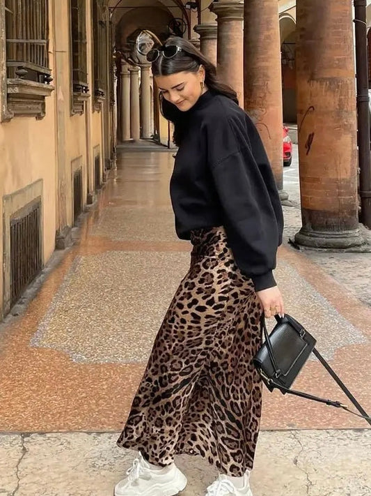 חצאית מנומרת Sonego