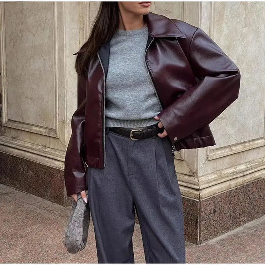 ג׳קט עור קלאסי