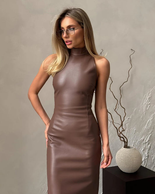 שמלת מידי מעור