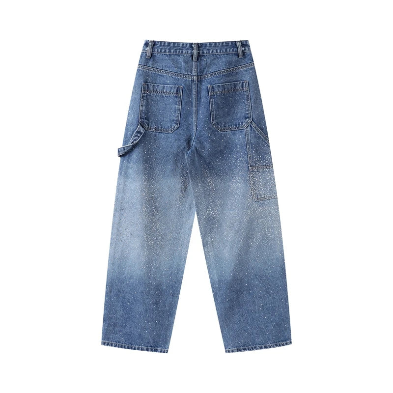 ג׳ינס BAGGY עם פאייטים