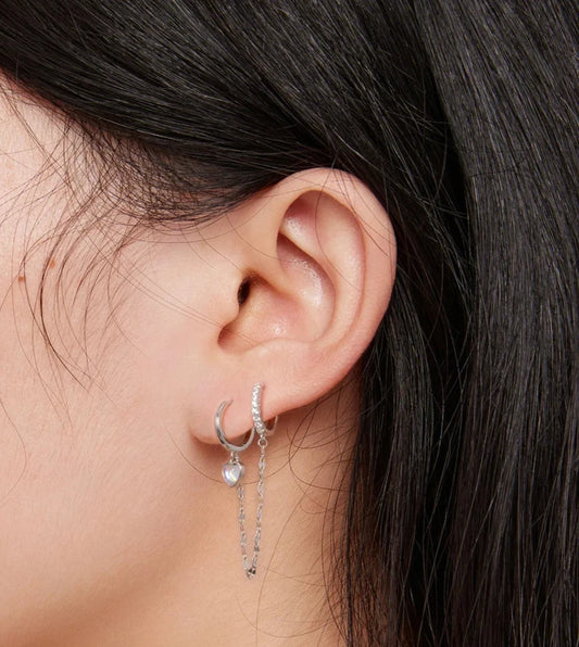 עגילי כסף סטרלינג Eden