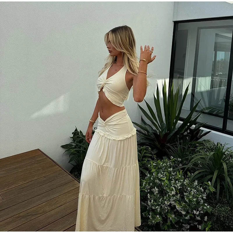 סט טופ וחצאית Leyla