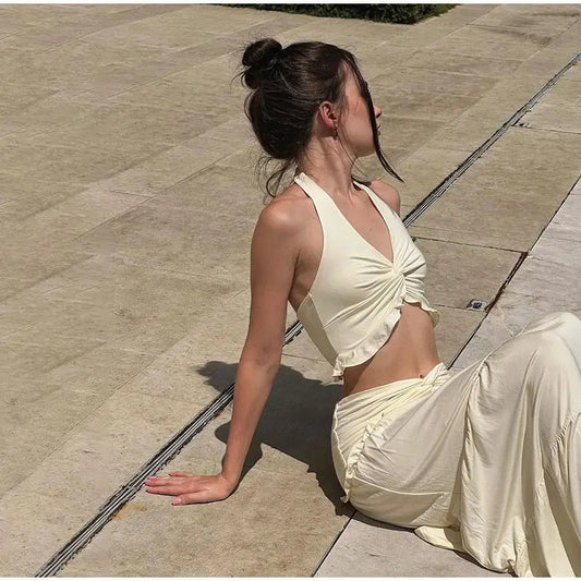 סט טופ וחצאית Leyla