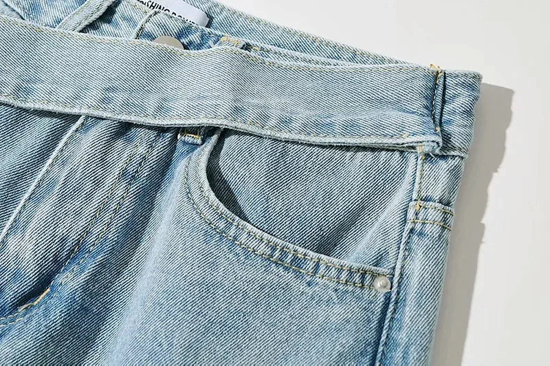 ג’ינס STRAIGHT אסימטרי