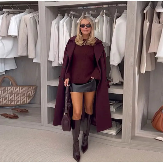 סוודר סרוג וינטג’