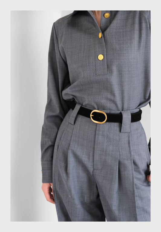 חגורה וינטג’ סקיני לנשים